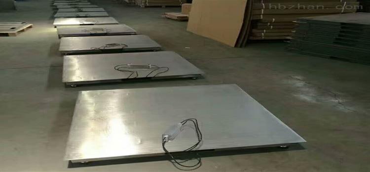滄州2噸不銹鋼防水電子地磅生產廠家